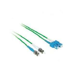 CABLES TO GO 5m SC/ST Plenum Rated Duplex 50/125 Multimode Fiber Patch 