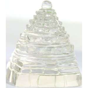  ShriYantra in Crystal   Crystal Sculpture