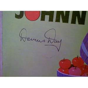   LP Signed Autograph Johnny Appleseed Walt Disney