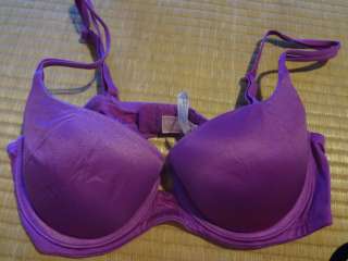 VS Very Sexy Push Up Balconet bra, 32A, 92% Nylon 8% Spandex, Violet 