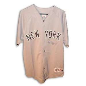   Cano New York Yankees Autographed Grey Jersey 