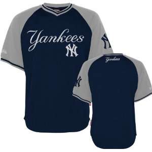  New York Yankees Youth Navy/Grey Stitches V Neck Jersey 