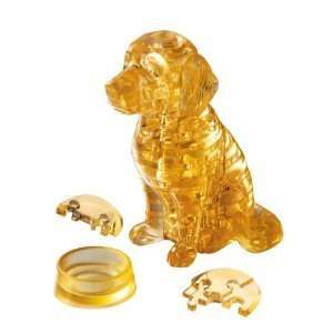  CRYSTAL PUZZLE Golden Retriever 50131 Toys & Games