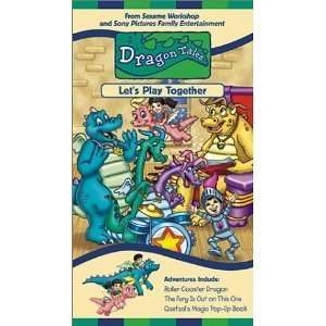   Childrens Dragon Tales   Lets Play Together Vhs Tape 