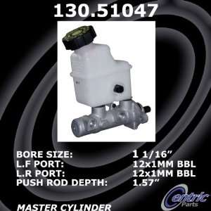  Centric Premium Brake Master Cyl 130.51047 Automotive