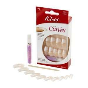 Kiss Natural Curves Nails Long Cmk02 Beauty