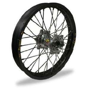   MX Rear Wheel Set   18x2.15   Black Rim/Silver Hub 24 52812 HUB/RIM