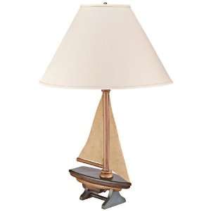  Shady Lady Coastal Living Sail Boat Table Lamp
