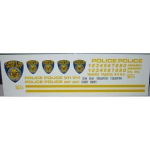  Pursuit 1/24 25 Plymouth Twp, PA Police Decals