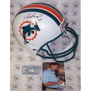  Dan Marino Hand Signed Miami Dolphins Full Size Helmet 