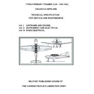 Yakolev Yak 18A PT 6 CJ6 Aircraft Maintenance Manual Sicuro 