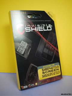 New Zagg invisibleshield for Samsung Galaxy S 2 II Epic Touch Sprint 