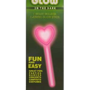  Glow in the Dark Heart Holder (Various Colors) Toys 