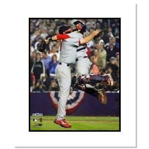  Adam Wainwright & Yadier Molina MLB Double Matted Sports 