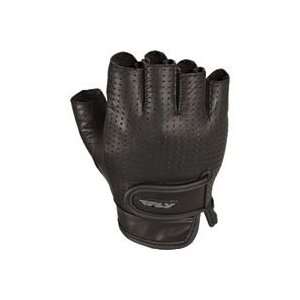  FLY PERFORATED HALF N HALF GLOVE (MEDIUM) (BLACK 