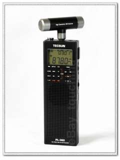 PL 360 DIGITAL DSP AM FM SHORTWAVE TECSUN PL360 RADIO  