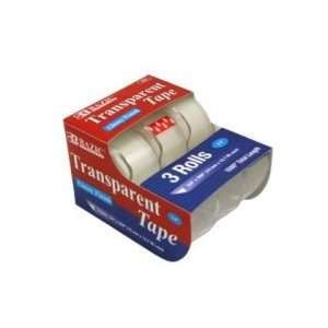  Bazic 3/4 X 450 Transparent Tape (3/Pack)(Pack Of 144 