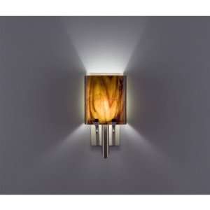  WPT Design Dessy1/8 SS Dessy1/8 Double Pane Wall Sconce 