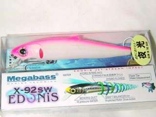 Megabass Minnow X 92 X 92 SW Edonis Glow Pink  