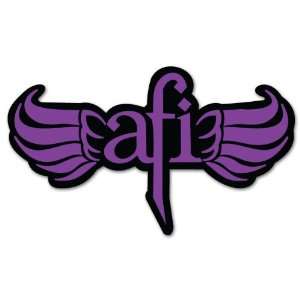  AFI A Fire Iinside music sticker 6 x 3.5 Everything 