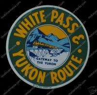 White Pass and Yukon Railroad Porcelain Magnet #18 1216  
