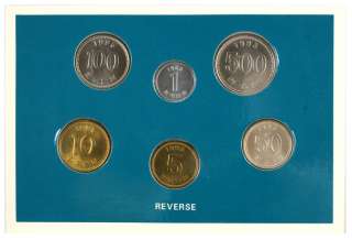 Coins of Korea 1995 MINT SET UNC 2411 1  