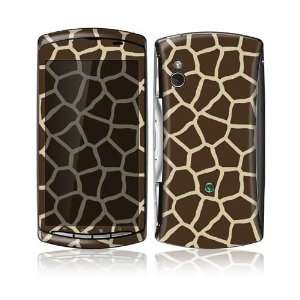  Sony Ericsson Xperia Play Decal Skin   Giraffe Print 
