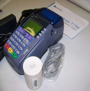 Verifone Omni 3750 Credit Card Terminal  