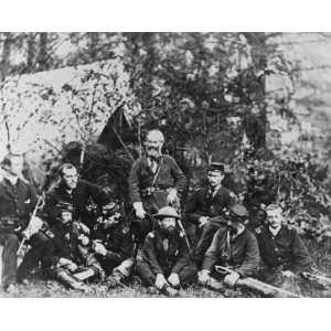  1862 photo Gen. Heintzelman and staff, Harrisons Landing 
