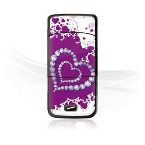  Design Skins for Nokia 6680   Diamond Heart Design Folie 