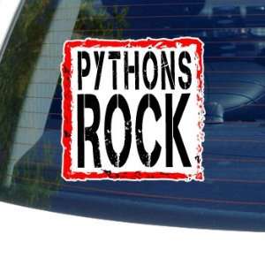  Pythons Rock   Window Bumper Laptop Sticker Automotive