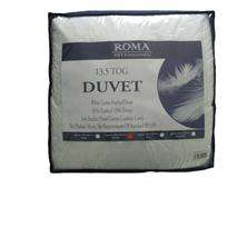 Roma White Goose Feather & Down Quilt 13.5 Tog