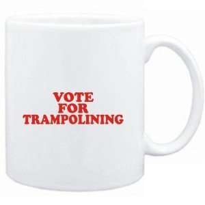    Mug White  VOTE FOR Trampolining  Sports