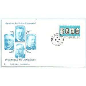 St. Vincent First Day Cover Cancelled Stamp Dated September 11, 1975 