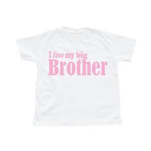   and Toddler I Love My Big Brother T shirt (5/6T) 