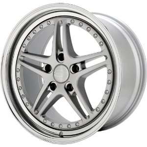  Privat Rivale Silver Wheel with Machined Lip (18x8.5 