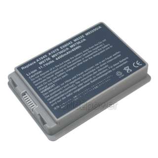 Battery for APPLE POWERBOOK G4 15inch A1106 A1095 A1148 4400mAh Brand 