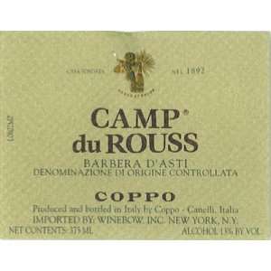   Coppo Camp Du Rouss Barbera DAsti 750ml Grocery & Gourmet Food
