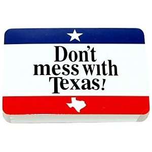 Texas Playing Cards   Dont Mess Flag, Texas Souvenirs, Texas Souvenir