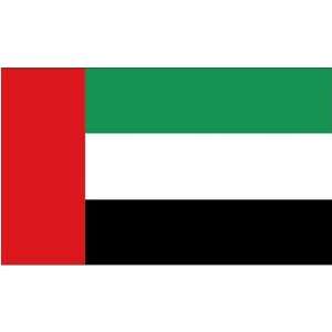  United Arab Emirates Flag 3ft x 5ft Polyester Patio, Lawn 