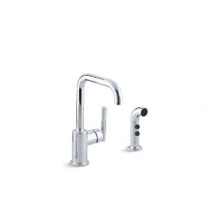  KOHLER K 7511 CP Purist Secondary Swing Spout with Spray 