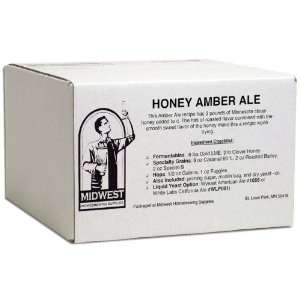   Honey Amber Ale w/ American Ale Wyeast Activator 1056 