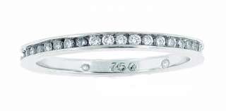  NEW HIDALGO 18 karat white gold & Channel set Diamond Ring 