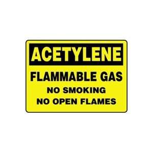  7X10 DGR FLAMMABLE GAS NO 7X10 Sign