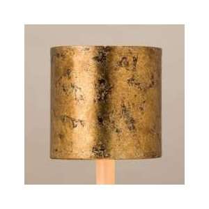  Gold Leaf Parchment Shade by Currey & Company   0354