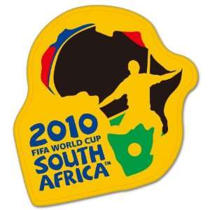  World Cup 2010 South Africa Football sticker 4 x 4 