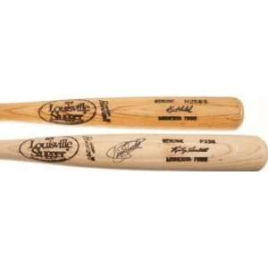  Kent Hrbek GAME USED and Kirby Puckett GAME ISSUED BAT 