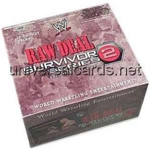    WWE Raw Deal Card Game Survivor Series 2 Booster Box Toys & Games