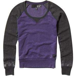    Fox Racing Womens Fueled Pullover   Large/Purple Automotive