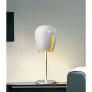   Table Lamp Finish White, Size 30.31 H x 11.81 W